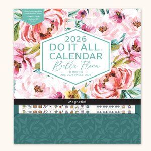 Studio Oh - 2026 Bella Flora Do It All Wall Calendar